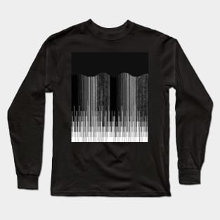 expressionism waves Long Sleeve T-Shirt